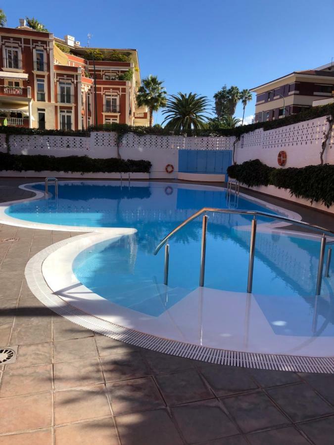 Апартаменты Magnificent Studio With A Terrace Overlooking The Sea! Пуэрто-де-ла-Крус Экстерьер фото