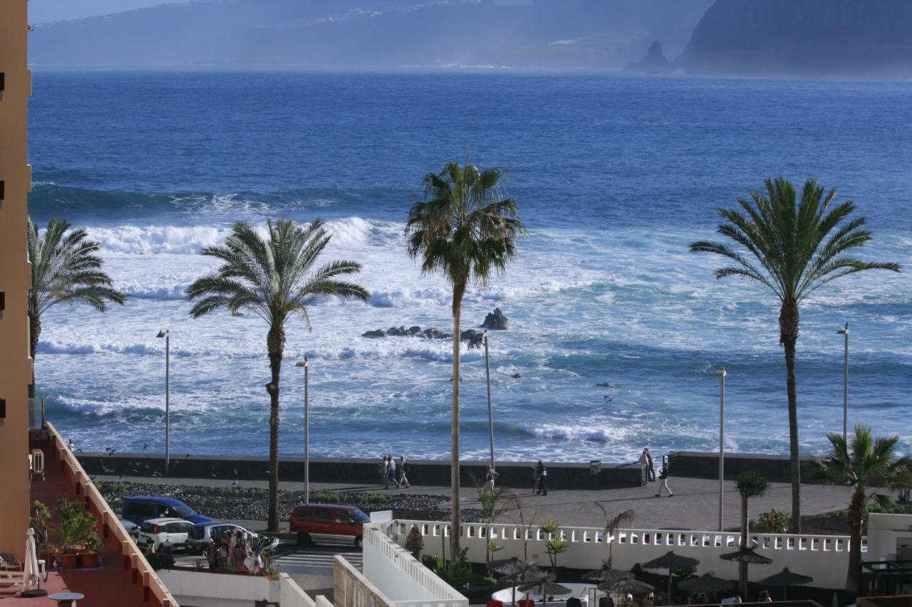 Апартаменты Magnificent Studio With A Terrace Overlooking The Sea! Пуэрто-де-ла-Крус Экстерьер фото